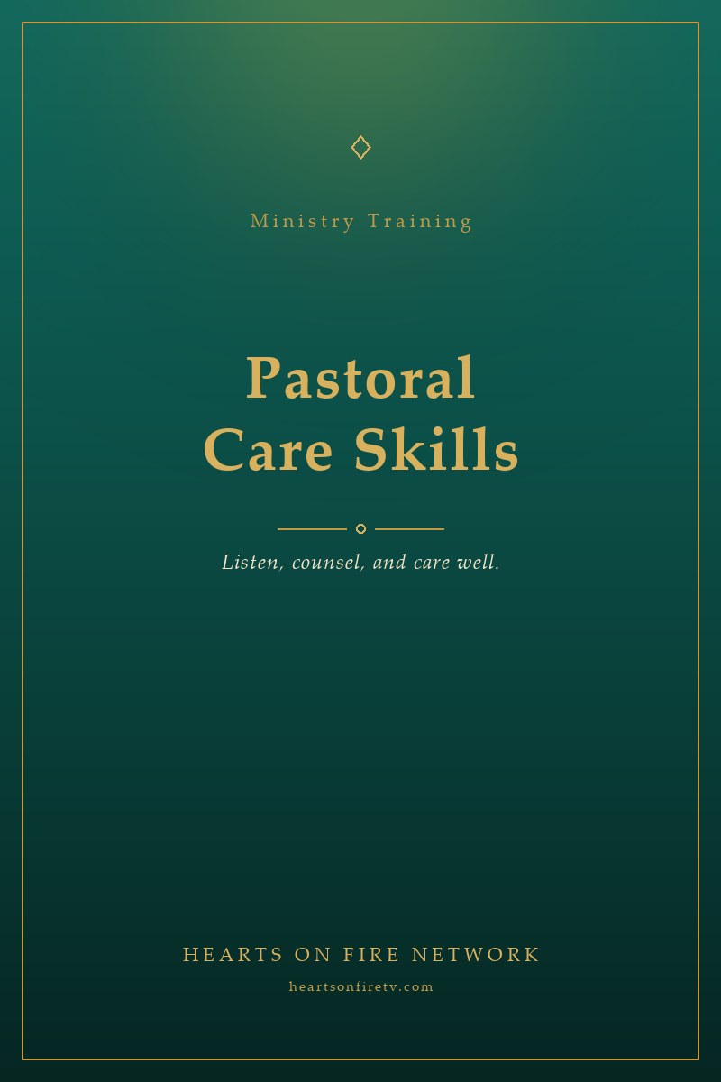 Pastoral Care Skills — training program