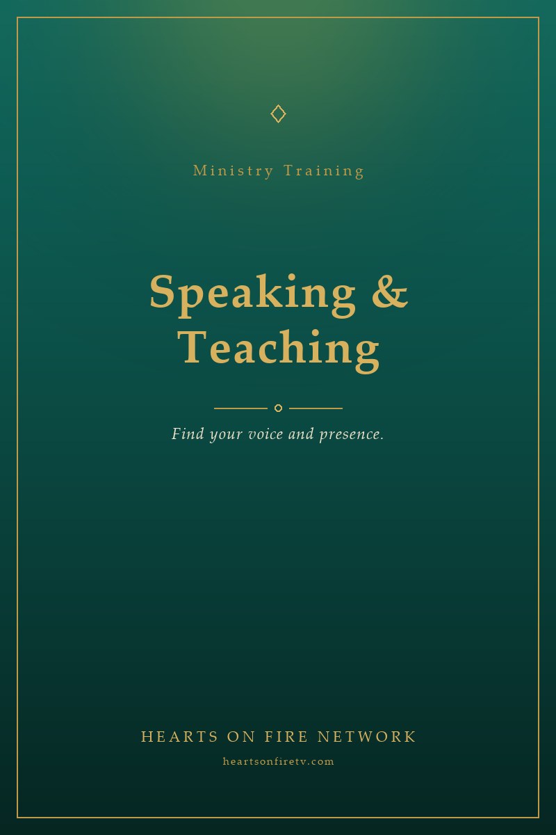Speaking and Teaching Mastery — training program